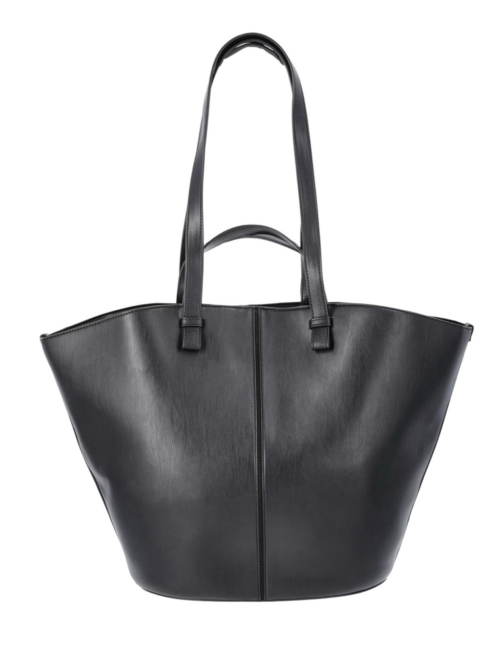 Time and tru black shoulder handbag/tote bag
